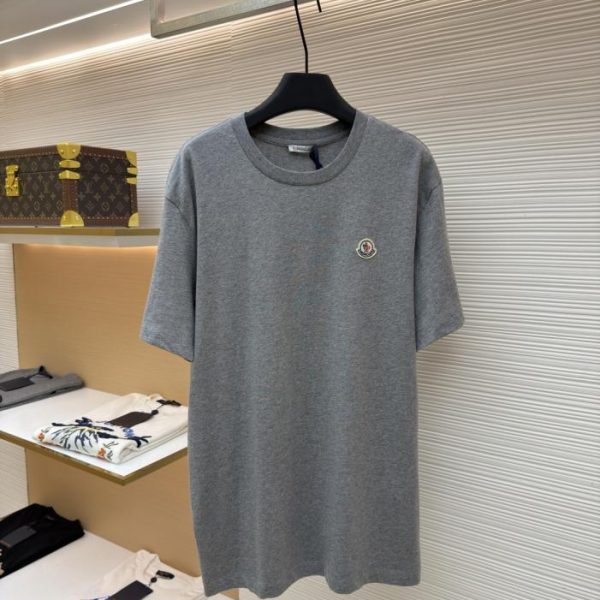 designer,replica,clothing,fake,1:1,lv,luxury,high quality Moncler logo short-sleeved shirt (CW6EM)
