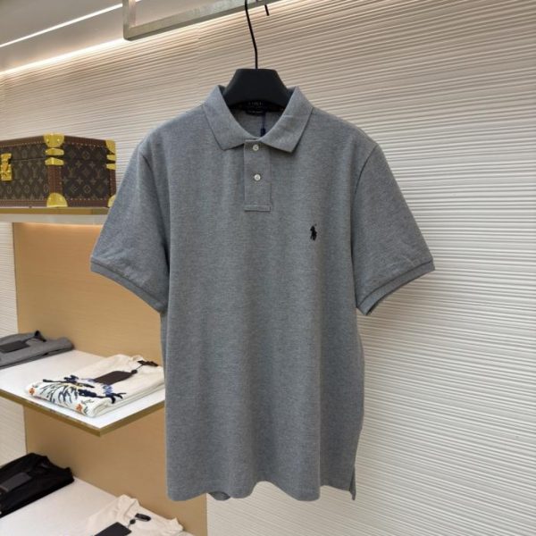 designer,replica,clothing,fake,1:1,lv,luxury,high quality Ralph Lauren Embroidered Logo Polo Shirt (VEQA1)