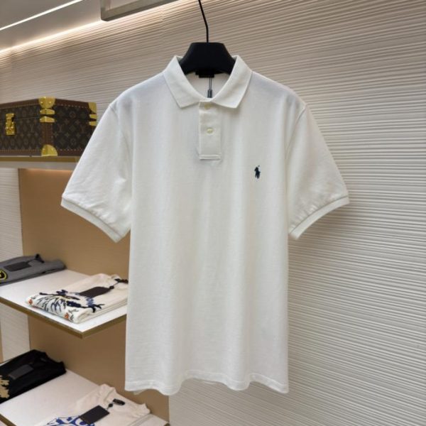 designer,replica,clothing,fake,1:1,lv,luxury,high quality Ralph Lauren Embroidered Logo Polo Shirt (NLQS2)