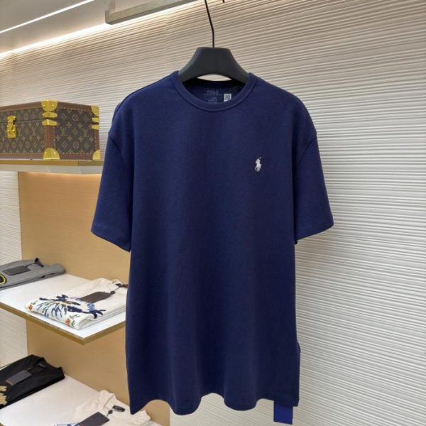 designer,replica,clothing,fake,1:1,lv,luxury,high quality Ralph Lauren logo embroidered short-sleeved shirt (H99TO)