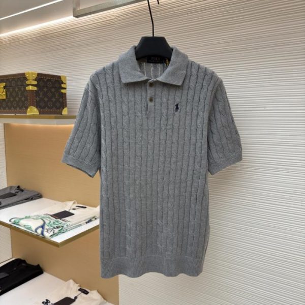 designer,replica,clothing,fake,1:1,lv,luxury,high quality Ralph Lauren cable-knit polo collar knit sweater (960JR)