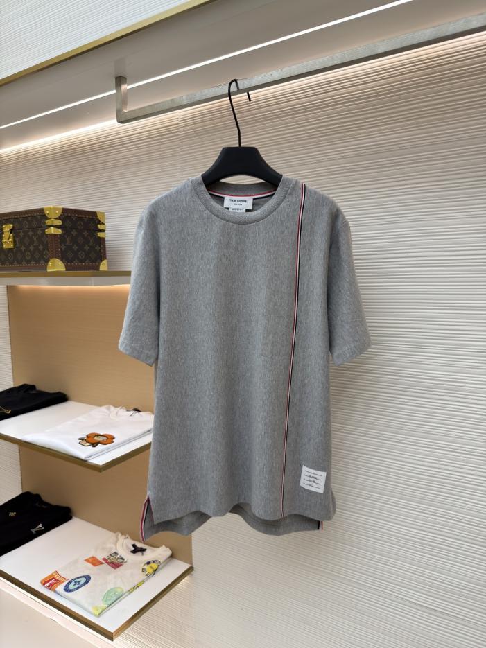 designer,replica,clothing,fake,1:1,lv,luxury,high quality THOM BROWNE Striped Short-Sleeve T-Shirt (WL4HF) designer,replica,clothing,fake,1:1,lv,luxury,high quality THOM BROWNE Striped Short-Sleeve T-Shirt (WL4HF)