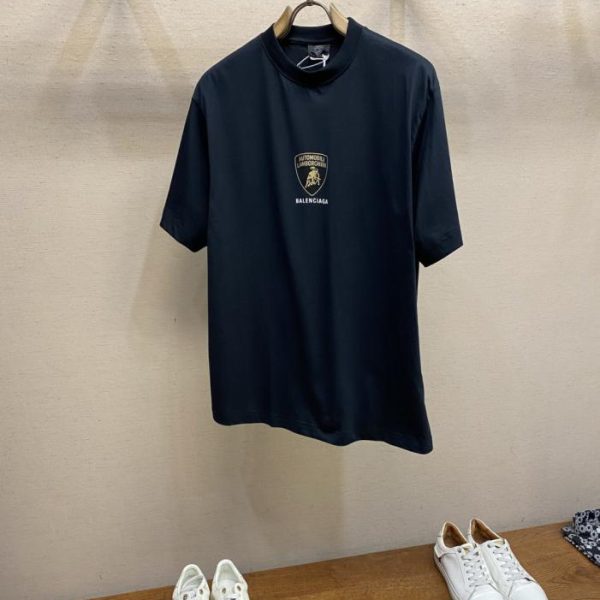 designer,replica,clothing,fake,1:1,lv,luxury,high quality Balenciaga collaboration car logo print T-shirt (OK6LN)