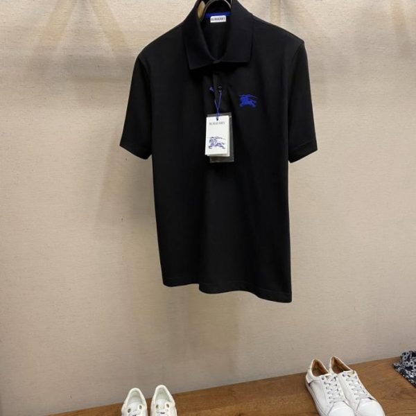designer,replica,clothing,fake,1:1,lv,luxury,high quality Burberry Polo Shirt with Equestrian Embroidery (FARGN)