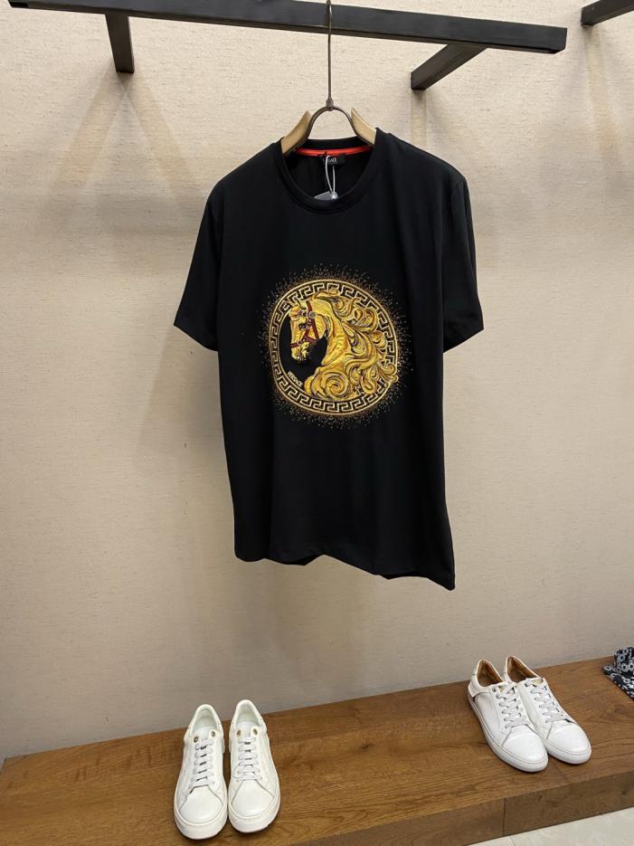 designer,replica,clothing,fake,1:1,lv,luxury,high quality Versace Embroidered Crew Neck Cotton Plain Knit T-Shirt (38LFI) designer,replica,clothing,fake,1:1,lv,luxury,high quality Versace Embroidered Crew Neck Cotton Plain Knit T-Shirt (38LFI)