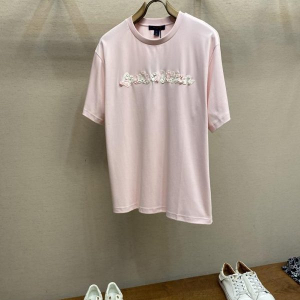 designer,replica,clothing,fake,1:1,lv,luxury,high quality LV Gradient Ribbon Crew Neck Short-Sleeve T-Shirt (QRDDA)