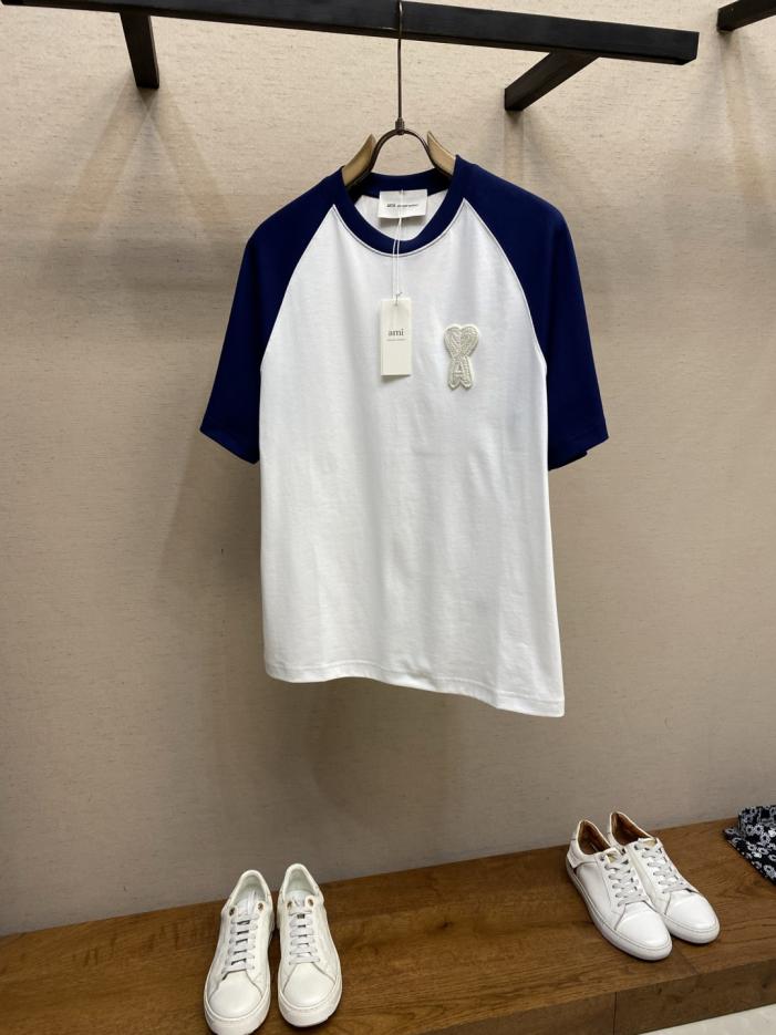 designer,replica,clothing,fake,1:1,lv,luxury,high quality AMI Knitted Heart Raglan Sleeve Cotton Short-Sleeve T-Shirt (L2R0B) designer,replica,clothing,fake,1:1,lv,luxury,high quality AMI Knitted Heart Raglan Sleeve Cotton Short-Sleeve T-Shirt (L2R0B)