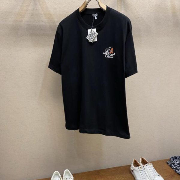 designer,replica,clothing,fake,1:1,lv,luxury,high quality Loewe Early Spring Cotton Short-Sleeve T-Shirt (ANXT8)