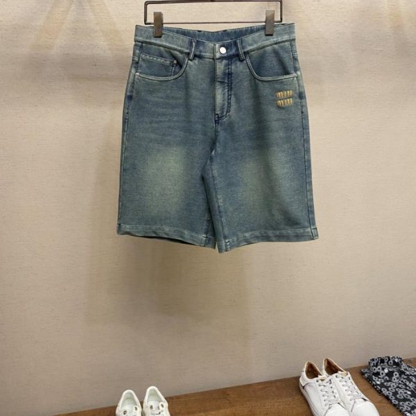 designer,replica,clothing,fake,1:1,lv,luxury,high quality Miu Miu Men’s Casual Shorts (ECA55)