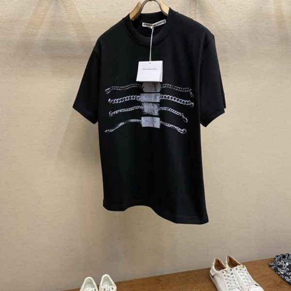 designer,replica,clothing,fake,1:1,lv,luxury,high quality Alexard Rwang Chain Print T-Shirt (C7LUZ)