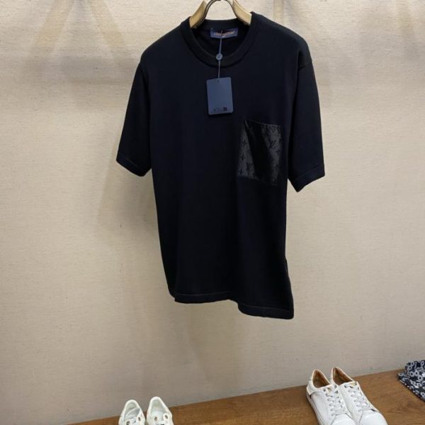 designer,replica,clothing,fake,1:1,lv,luxury,high quality LV Tech Details T-Shirt (UL09H)