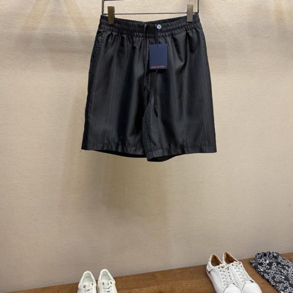 designer,replica,clothing,fake,1:1,lv,luxury,high quality LV shorts in jacquard silk for a relaxed silhouette (DT16C)