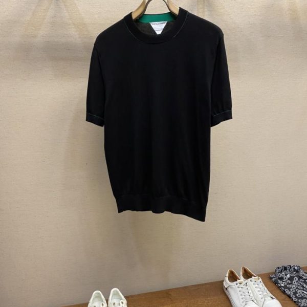 designer,replica,clothing,fake,1:1,lv,luxury,high quality BV Color Block Crew Neck Knit Sweater (FL77X)