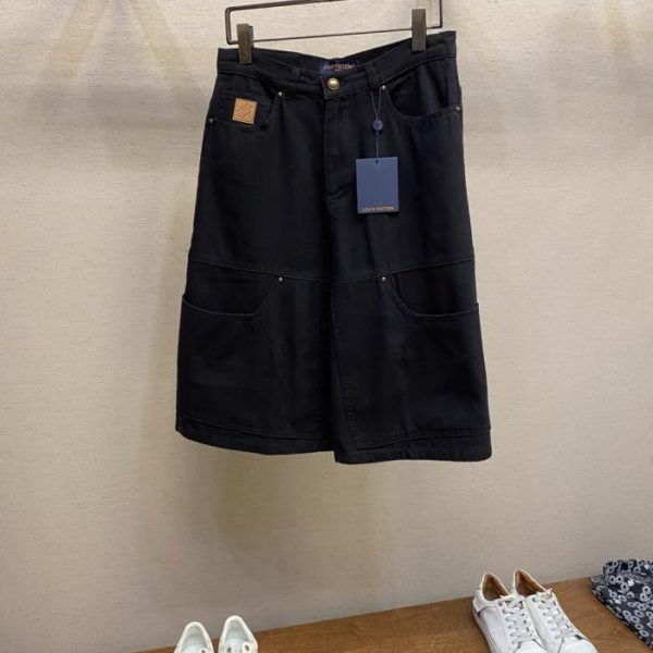 designer,replica,clothing,fake,1:1,lv,luxury,high quality LV Fall/Winter New Arrival: Washed Workwear Denim Shorts (MN6JL)