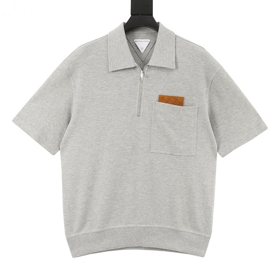 designer,replica,clothing,fake,1:1,lv,luxury,high quality BOTTEGA VENETA Woven Leather Label Half-Zip Short-Sleeve Polo Shirt (4468) designer,replica,clothing,fake,1:1,lv,luxury,high quality BOTTEGA VENETA Woven Leather Label Half-Zip Short-Sleeve Polo Shirt (4468)