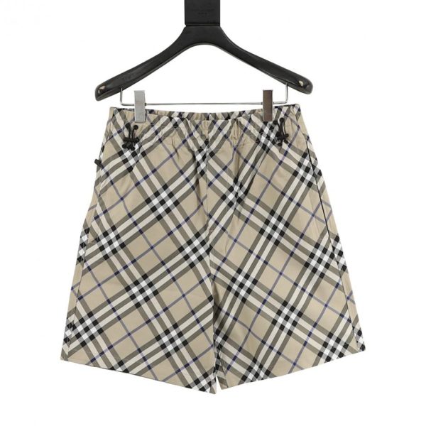 designer,replica,clothing,fake,1:1,lv,luxury,high quality BURBERRY Classic Check Casual Beach Shorts (B1CD)