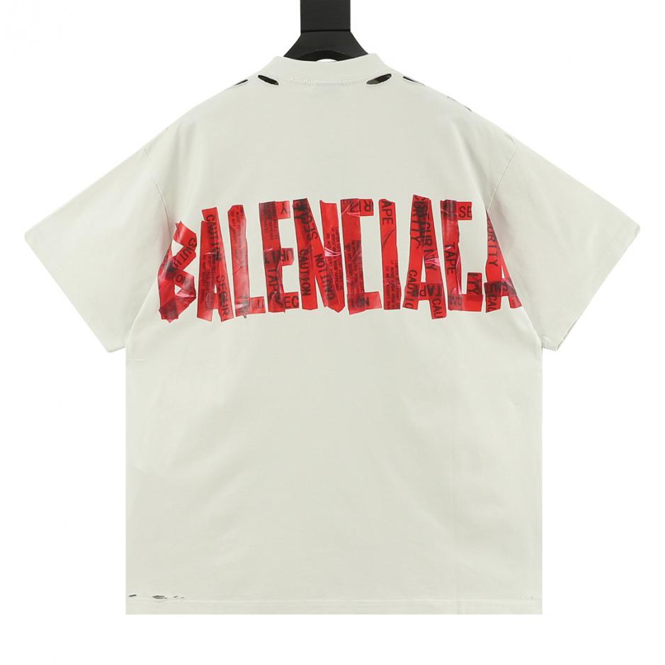 designer,replica,clothing,fake,1:1,lv,luxury,high quality Balenciaga Red Masking Tape Short-Sleeve T-Shirt (CE63) designer,replica,clothing,fake,1:1,lv,luxury,high quality Balenciaga Red Masking Tape Short-Sleeve T-Shirt (CE63)