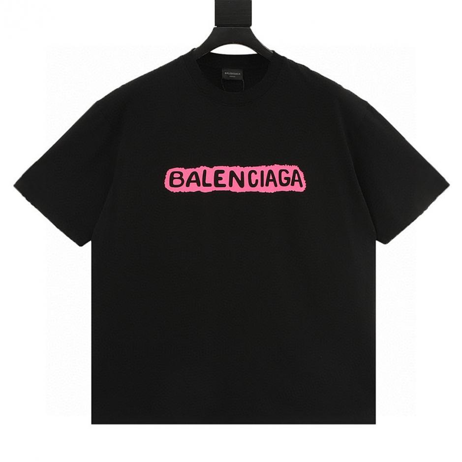 designer,replica,clothing,fake,1:1,lv,luxury,high quality Balenciaga distressed short-sleeved T-shirt with lock-lock letter graffiti print (5E07) designer,replica,clothing,fake,1:1,lv,luxury,high quality Balenciaga distressed short-sleeved T-shirt with lock-lock letter graffiti print (5E07)