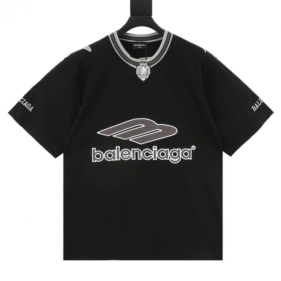 designer,replica,clothing,fake,1:1,lv,luxury,high quality Balenciaga Embroidered Logo Patchwork Short-Sleeve Jersey (DB52) designer,replica,clothing,fake,1:1,lv,luxury,high quality Balenciaga Embroidered Logo Patchwork Short-Sleeve Jersey (DB52)