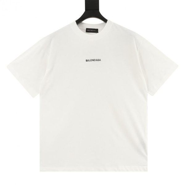 designer,replica,clothing,fake,1:1,lv,luxury,high quality Balenciaga short-sleeved shirt with embroidered lettering on the front and back (4250)