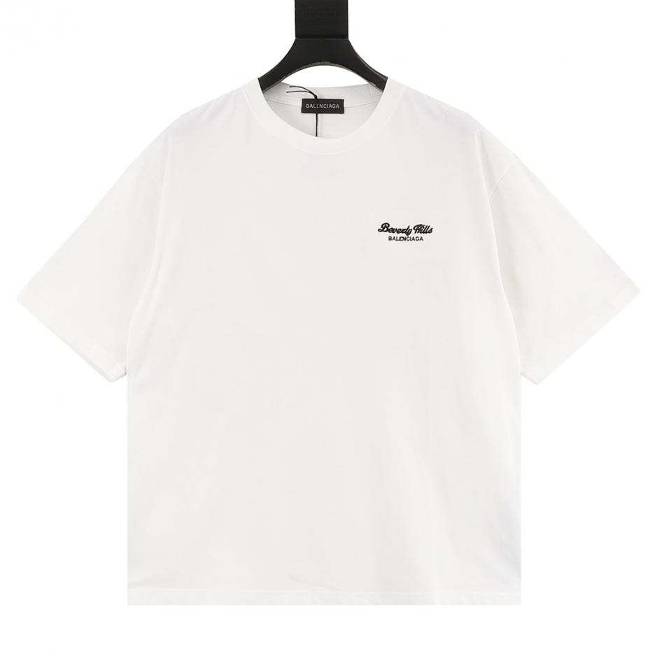designer,replica,clothing,fake,1:1,lv,luxury,high quality Balenciaga Classic Crew Neck Short Sleeve T-Shirt with Small Logo Embroidery (C143) designer,replica,clothing,fake,1:1,lv,luxury,high quality Balenciaga Classic Crew Neck Short Sleeve T-Shirt with Small Logo Embroidery (C143)
