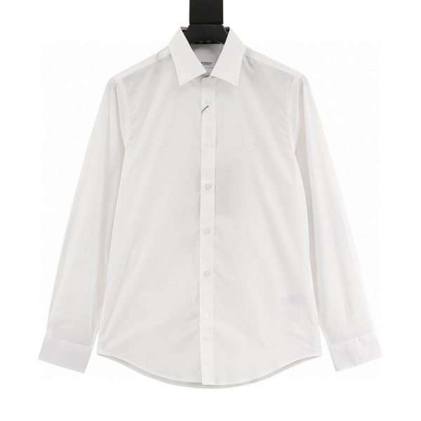 designer,replica,clothing,fake,1:1,lv,luxury,high quality BURBERRY classic TB logo embroidered long-sleeved shirt (2245)