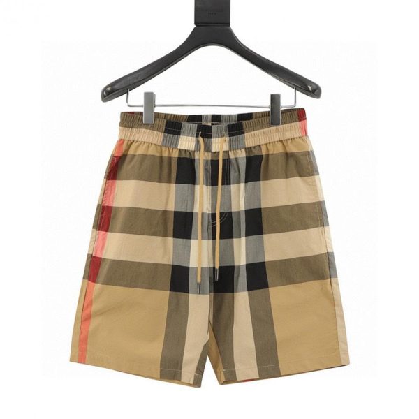 designer,replica,clothing,fake,1:1,lv,luxury,high quality BURBERRY Classic Striped Check Shorts (5ED8)