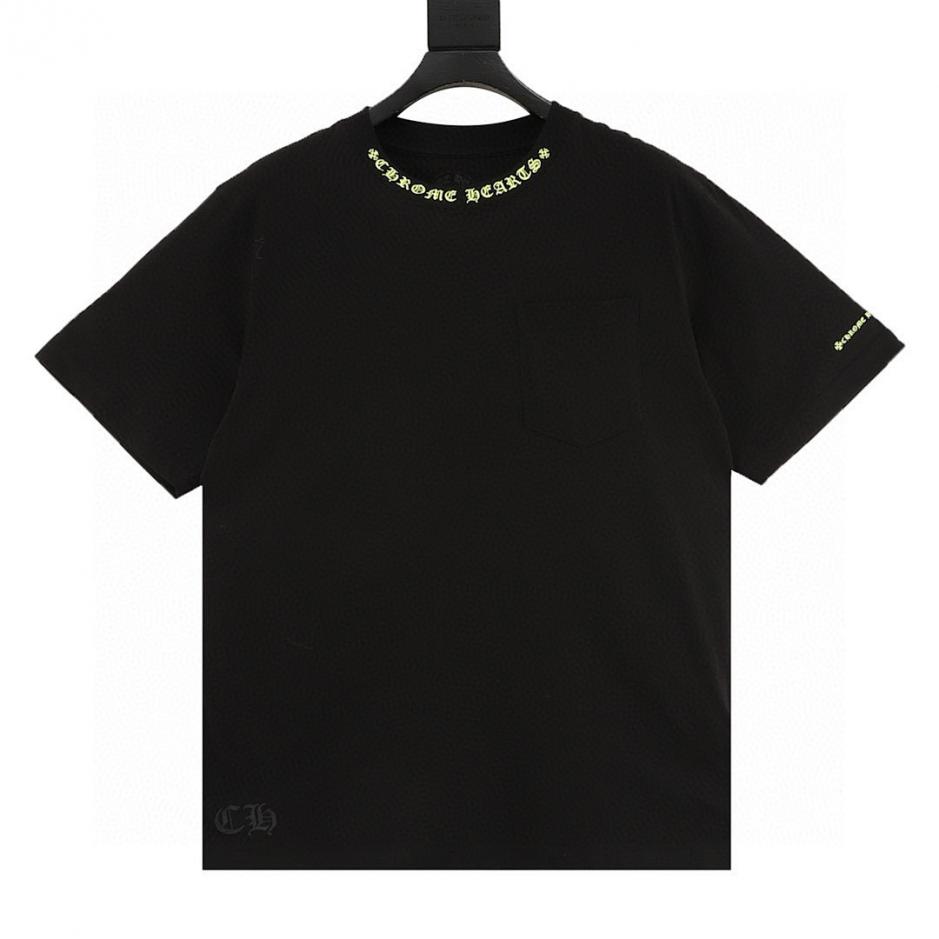 designer,replica,clothing,fake,1:1,lv,luxury,high quality Chrome Hearts Collar Letter Print Two-Color Short-Sleeve T-Shirt (498E) designer,replica,clothing,fake,1:1,lv,luxury,high quality Chrome Hearts Collar Letter Print Two-Color Short-Sleeve T-Shirt (498E)