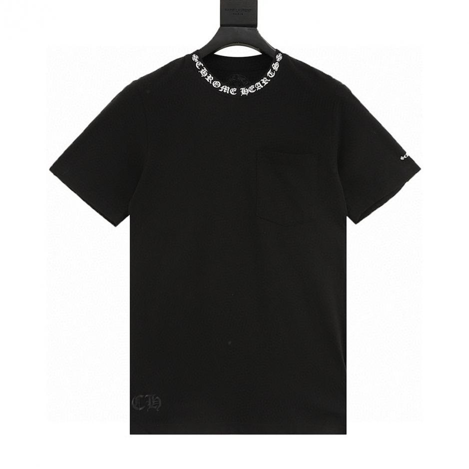designer,replica,clothing,fake,1:1,lv,luxury,high quality Chrome Hearts Short-Sleeve T-Shirt with Sanskrit Letter Print on Neckline (BB0D) designer,replica,clothing,fake,1:1,lv,luxury,high quality Chrome Hearts Short-Sleeve T-Shirt with Sanskrit Letter Print on Neckline (BB0D)