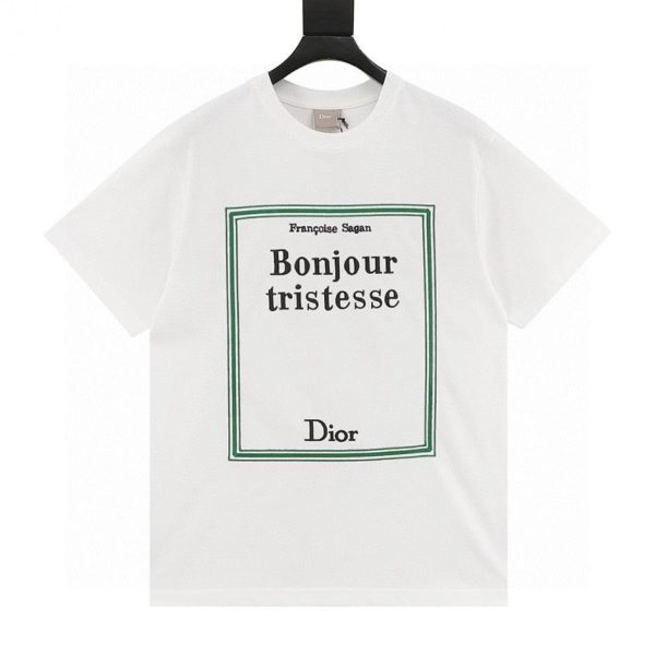 designer,replica,clothing,fake,1:1,lv,luxury,high quality DIOR Dracula-themed embroidered short-sleeved T-shirt (AE4F)