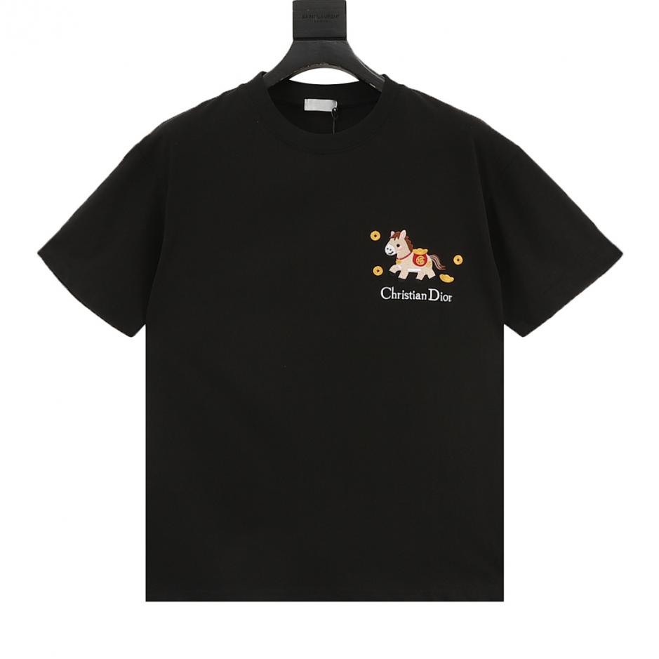 designer,replica,clothing,fake,1:1,lv,luxury,high quality DIOR Year of the Horse Limited Edition Pony Embroidered Short-Sleeve T-Shirt (987F) designer,replica,clothing,fake,1:1,lv,luxury,high quality DIOR Year of the Horse Limited Edition Pony Embroidered Short-Sleeve T-Shirt (987F)