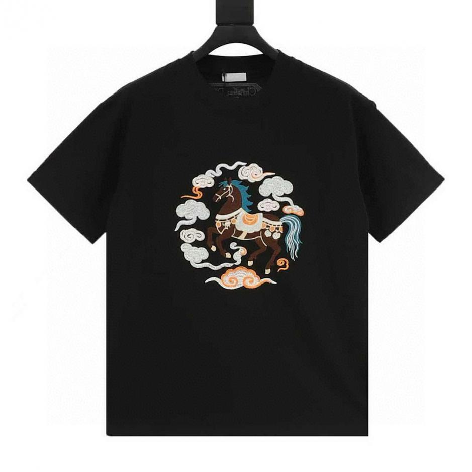 designer,replica,clothing,fake,1:1,lv,luxury,high quality DIOR Year of the Horse Limited Edition Short-Sleeve T-Shirt with Embroidered Horse Treading on Auspicious Clouds (7804) designer,replica,clothing,fake,1:1,lv,luxury,high quality DIOR Year of the Horse Limited Edition Short-Sleeve T-Shirt with Embroidered Horse Treading on Auspicious Clouds (7804)