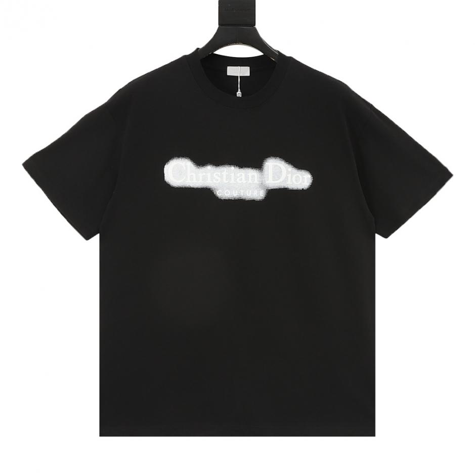 designer,replica,clothing,fake,1:1,lv,luxury,high quality Dior Black and White Brushed Letter Crew Neck Short Sleeve T-Shirt (939F) designer,replica,clothing,fake,1:1,lv,luxury,high quality Dior Black and White Brushed Letter Crew Neck Short Sleeve T-Shirt (939F)