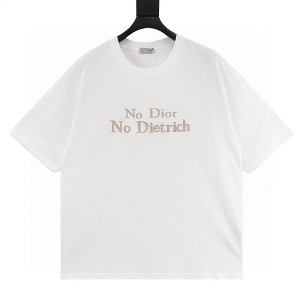 designer,replica,clothing,fake,1:1,lv,luxury,high quality Dior CD embroidered logo short-sleeved T-shirt (0245)