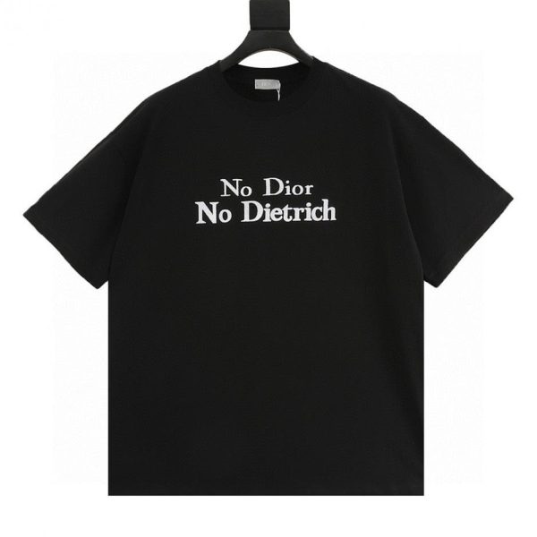 designer,replica,clothing,fake,1:1,lv,luxury,high quality Dior CD embroidered logo short-sleeved T-shirt (C067)