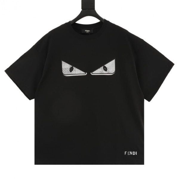 designer,replica,clothing,fake,1:1,lv,luxury,high quality FENDI’s new overlapping embroidered evil eye (68CC)