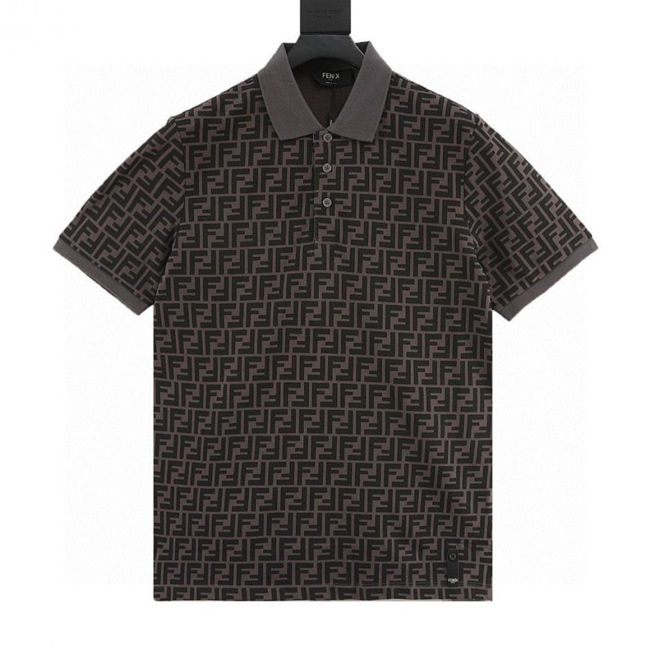 designer,replica,clothing,fake,1:1,lv,luxury,high quality Fendi all-over double-F print short-sleeved polo shirt (AF7A) designer,replica,clothing,fake,1:1,lv,luxury,high quality Fendi all-over double-F print short-sleeved polo shirt (AF7A)