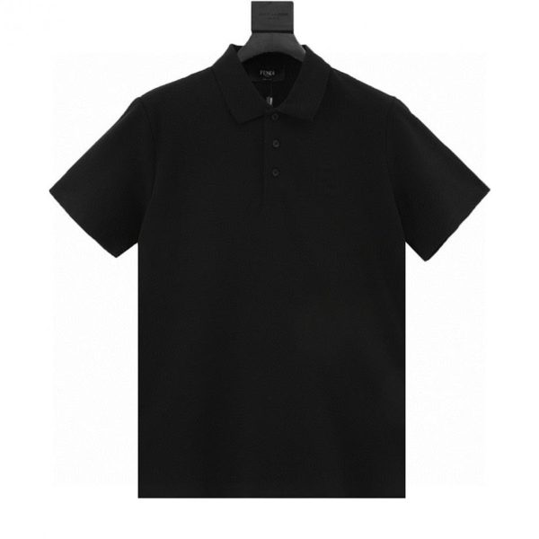 designer,replica,clothing,fake,1:1,lv,luxury,high quality Fendi’s new double-F embossed short-sleeved polo shirt (5974)
