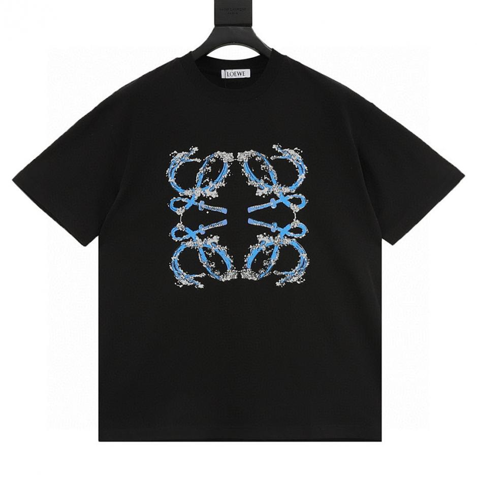designer,replica,clothing,fake,1:1,lv,luxury,high quality Loewe wave logo print short-sleeved T-shirt (1600) designer,replica,clothing,fake,1:1,lv,luxury,high quality Loewe wave logo print short-sleeved T-shirt (1600)