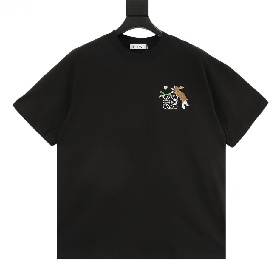 designer,replica,clothing,fake,1:1,lv,luxury,high quality Loewe Rabbit Embroidery Crew Neck Short Sleeve T-Shirt (3B3C) designer,replica,clothing,fake,1:1,lv,luxury,high quality Loewe Rabbit Embroidery Crew Neck Short Sleeve T-Shirt (3B3C)