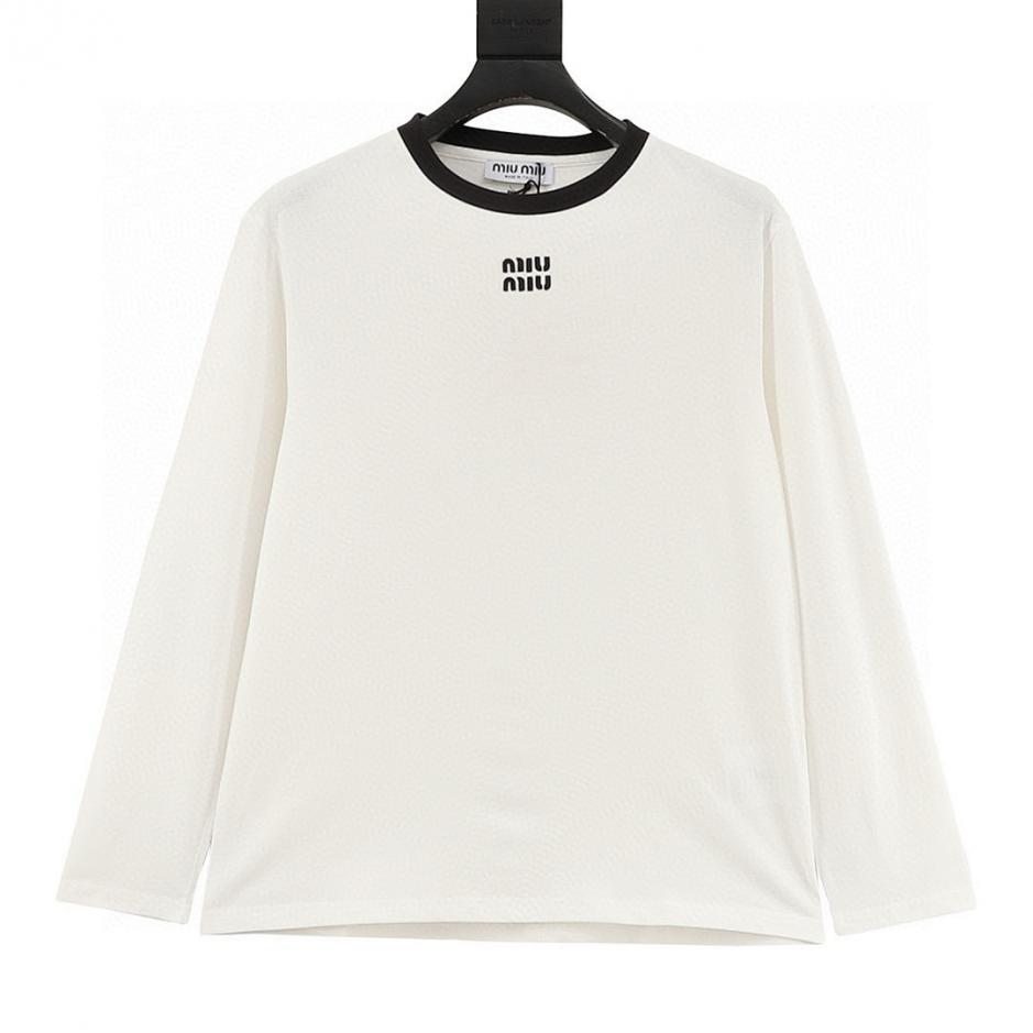 designer,replica,clothing,fake,1:1,lv,luxury,high quality MiuMiu Color Block Long-Sleeve T-Shirt (56F9) designer,replica,clothing,fake,1:1,lv,luxury,high quality MiuMiu Color Block Long-Sleeve T-Shirt (56F9)