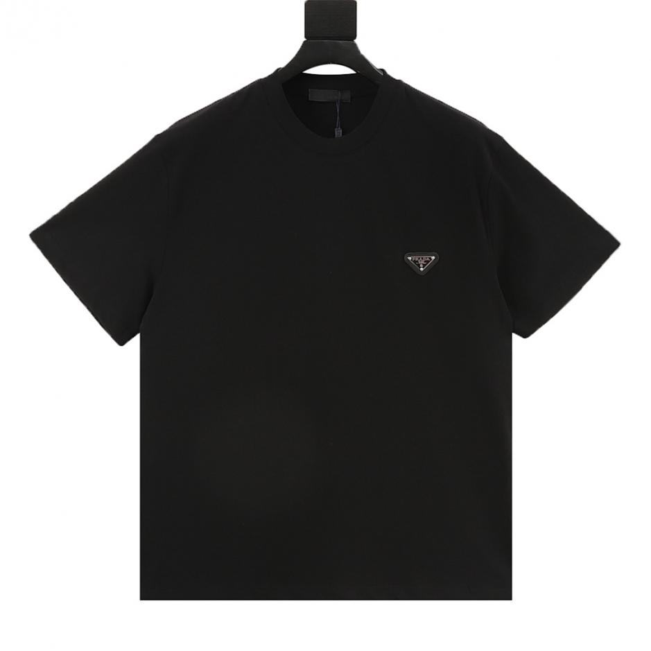 designer,replica,clothing,fake,1:1,lv,luxury,high quality Prada classic leather short-sleeved shirt with triangle logo (A7F2) designer,replica,clothing,fake,1:1,lv,luxury,high quality Prada classic leather short-sleeved shirt with triangle logo (A7F2)