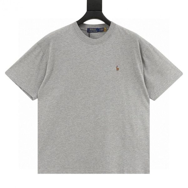 designer,replica,clothing,fake,1:1,lv,luxury,high quality RALPH LAUREN Men’s Slim Fit Pure Cotton Comfortable Short-Sleeve T-Shirt with Colorful Horse Logo (8D61)