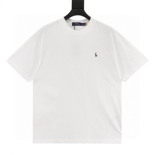 designer,replica,clothing,fake,1:1,lv,luxury,high quality RALPH LAUREN Men’s Slim Fit Pure Cotton Comfortable Short-Sleeve T-Shirt with Colorful Horse Logo (B9D0)