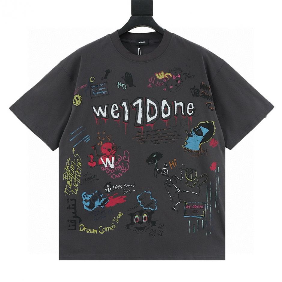 designer,replica,clothing,fake,1:1,lv,luxury,high quality WE11DONE official website: Baekhyun and Song Yuqi’s same style colorful graffiti hand-painted print short-sleeved T-shirt (0434) designer,replica,clothing,fake,1:1,lv,luxury,high quality WE11DONE official website: Baekhyun and Song Yuqi’s same style colorful graffiti hand-painted print short-sleeved T-shirt (0434)