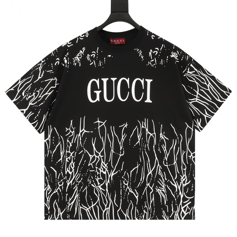designer,replica,clothing,fake,1:1,lv,luxury,high quality GUCCI New Arrival: All-over Digital Print Branch and Letter Logo Short-Sleeve T-Shirt (5F63) designer,replica,clothing,fake,1:1,lv,luxury,high quality GUCCI New Arrival: All-over Digital Print Branch and Letter Logo Short-Sleeve T-Shirt (5F63)