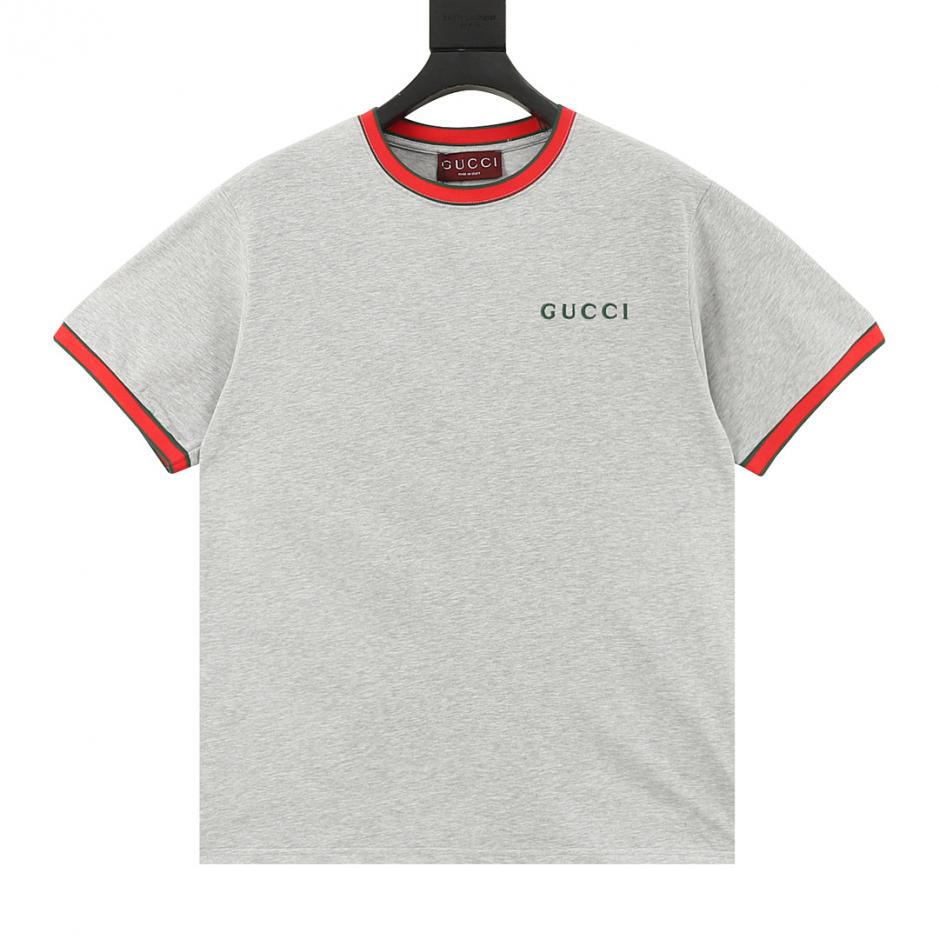 designer,replica,clothing,fake,1:1,lv,luxury,high quality GUCCI Red and Green Color-Blocked Ribbed Embroidered Letter Short-Sleeve T-Shirt (0652) designer,replica,clothing,fake,1:1,lv,luxury,high quality GUCCI Red and Green Color-Blocked Ribbed Embroidered Letter Short-Sleeve T-Shirt (0652)