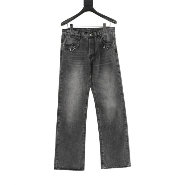 designer,replica,clothing,fake,1:1,lv,luxury,high quality GUCCI Button-Up Jeans (10D5)