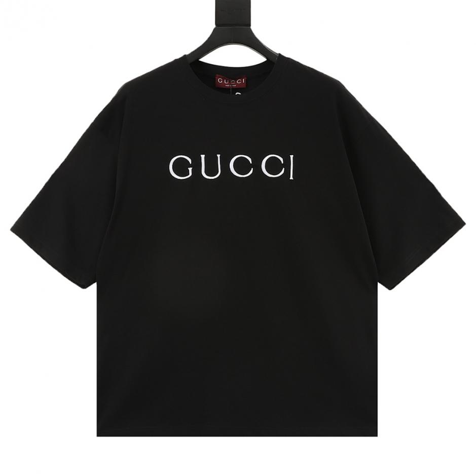 designer,replica,clothing,fake,1:1,lv,luxury,high quality GUCCI minimalist logo embroidered short-sleeved T-shirt (C195) designer,replica,clothing,fake,1:1,lv,luxury,high quality GUCCI minimalist logo embroidered short-sleeved T-shirt (C195)