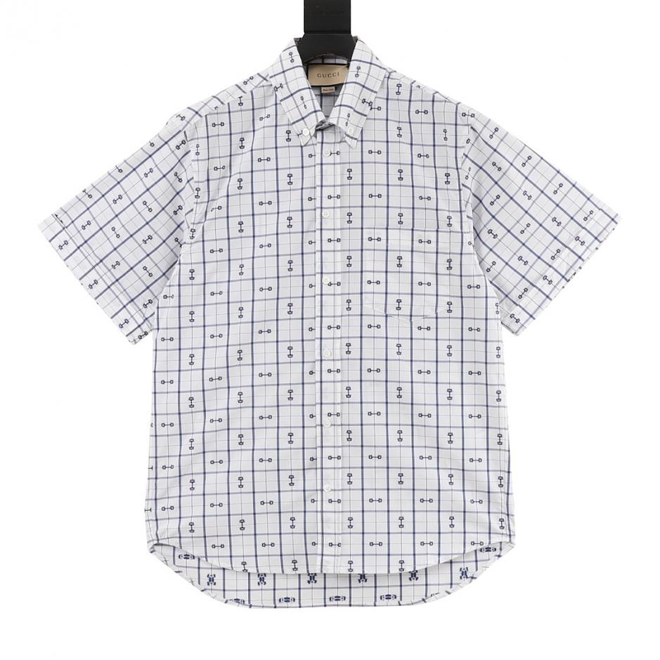 designer,replica,clothing,fake,1:1,lv,luxury,high quality GUCCI Horsebit Jacquard Short-Sleeve Shirt (09D9) designer,replica,clothing,fake,1:1,lv,luxury,high quality GUCCI Horsebit Jacquard Short-Sleeve Shirt (09D9)